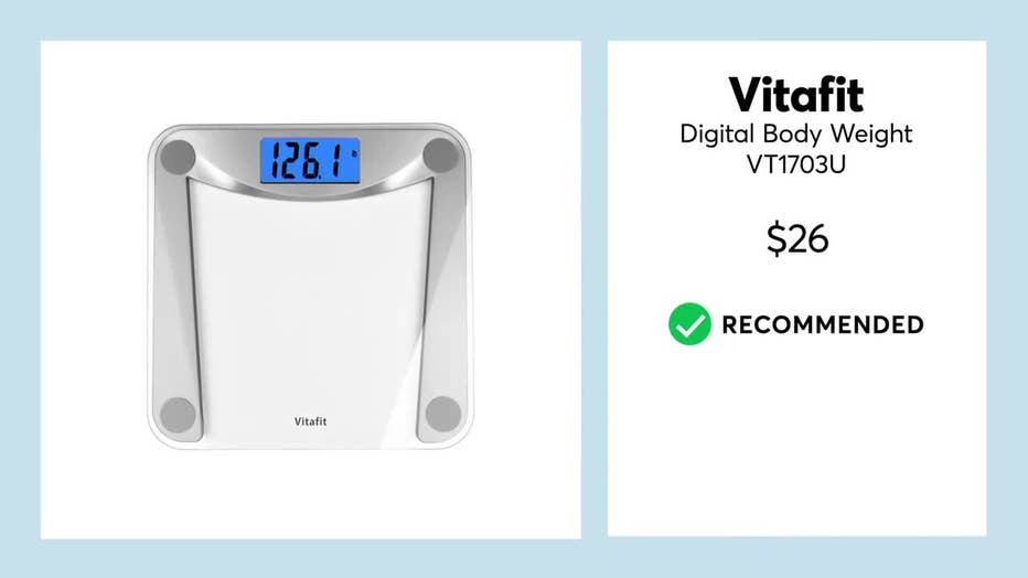  Vitafit Digital Body Weight Bathroom Scale, Focusing