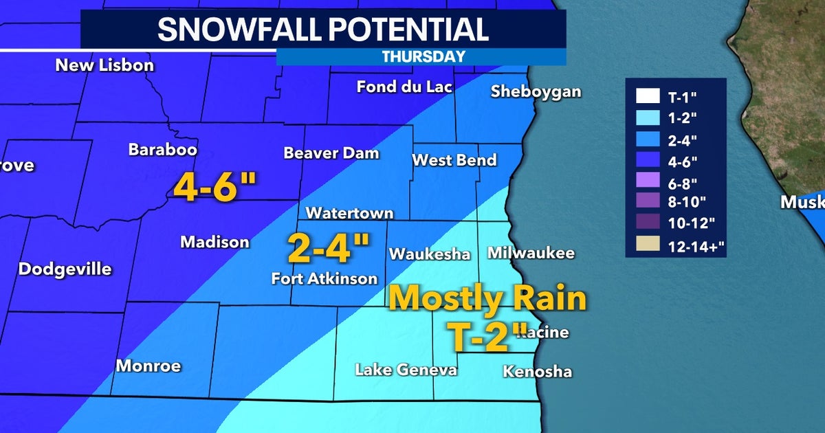 Rain, wet snow likely Thursday in SE Wisconsin | FOX6 Milwaukee