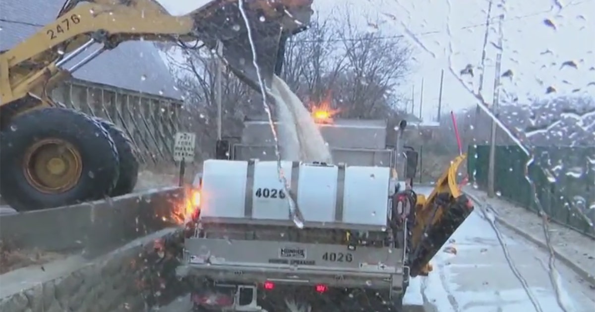 Winter storm road conditions, Kenosha DPW focused on salt | FOX6 Milwaukee