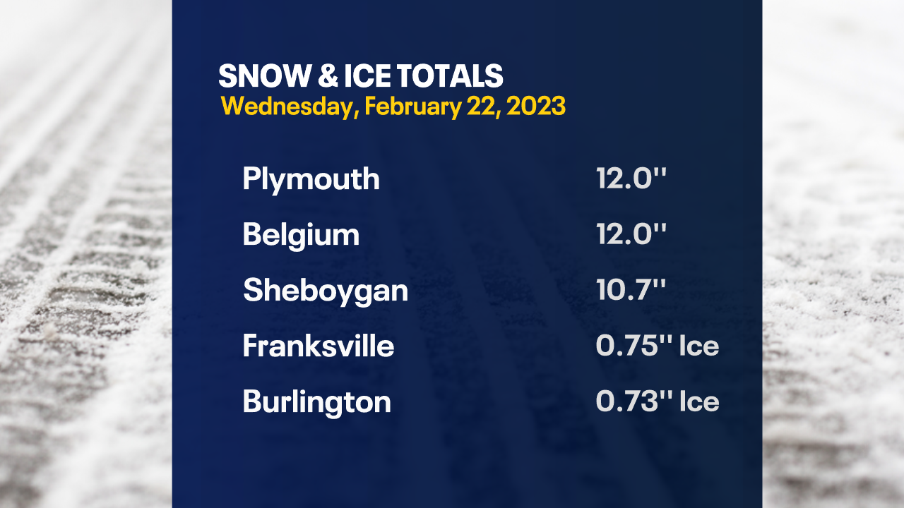 Southeast Wisconsin winter storm brought snow, ice, sleet