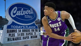 Giannis Antetokounmpo craves Culver's cheeseburgers after 54-point game