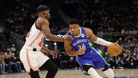 Bucks top Heat, Giannis Antetokounmpo notches triple-double