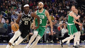 Bucks edge Celtics 131-125 in OT for 11th straight win