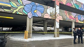 Bayshore parking garage collapse; cleanup underway, cars stuck