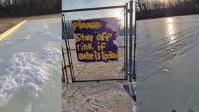 Sheboygan Falls ice rink vandalism; irreparable damage caused