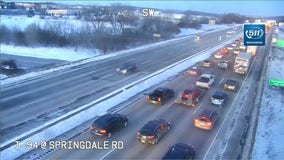 Waukesha County crash; I-94 WB reopens at County F