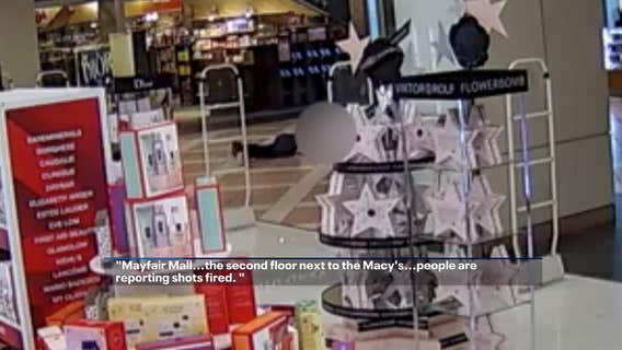 Mayfair Mall shooting: New video shows shoppers run for cover