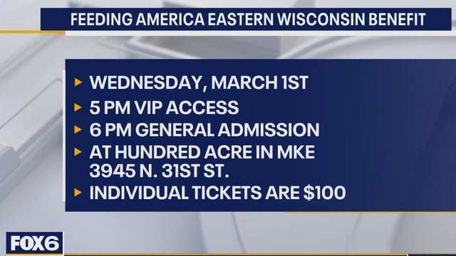 Feeding America Eastern Wisconsin; details on benefit