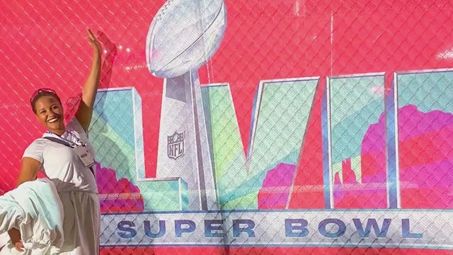 Brhett Vickery's sister performs during Super Bowl halftime show