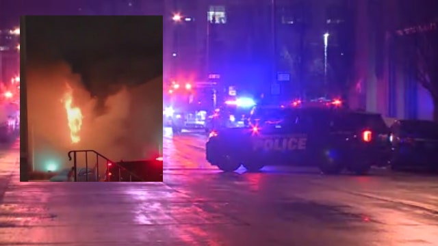 Fire near Marquette, 5 hurt, some lost everything