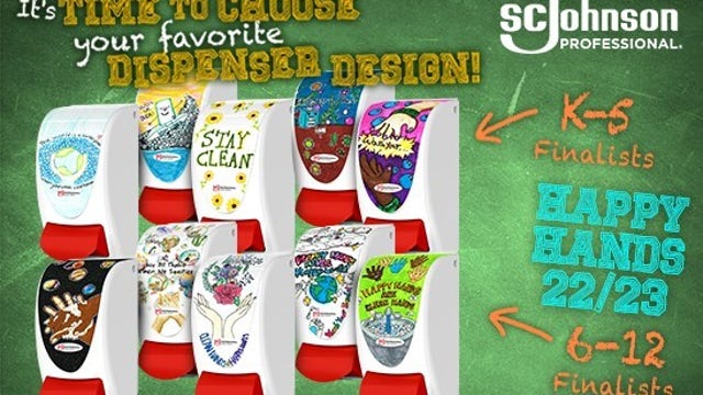 SC Johnson Happy Hands Contest; local finalist