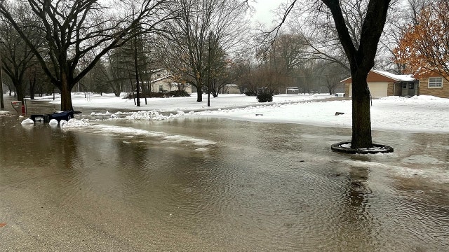 MMSD combined sewer overflow amid heavy rain Monday