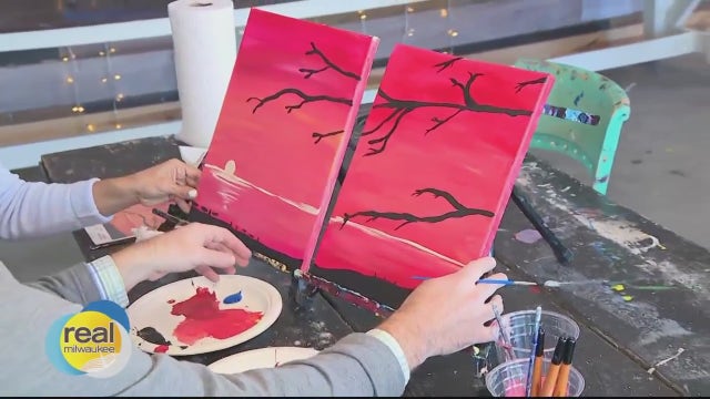 Farmhouse Paint Bar & Hall; art experience, cozy atmosphere