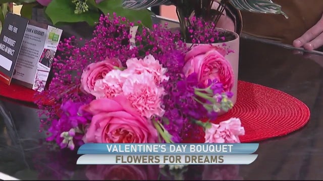 Flowers for Dreams Valentine's Day bouquets