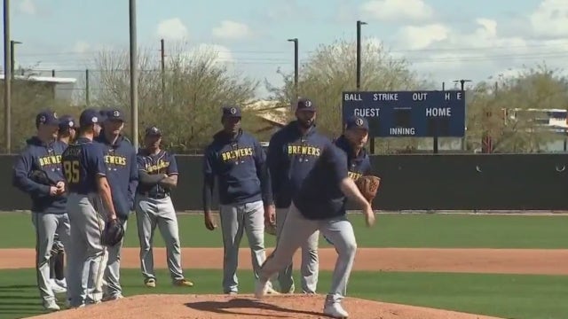 Brewers spring training, players look forward to Opening Day