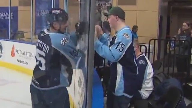 'Cooper's Corner:' Milwaukee Admirals form special bond with boy