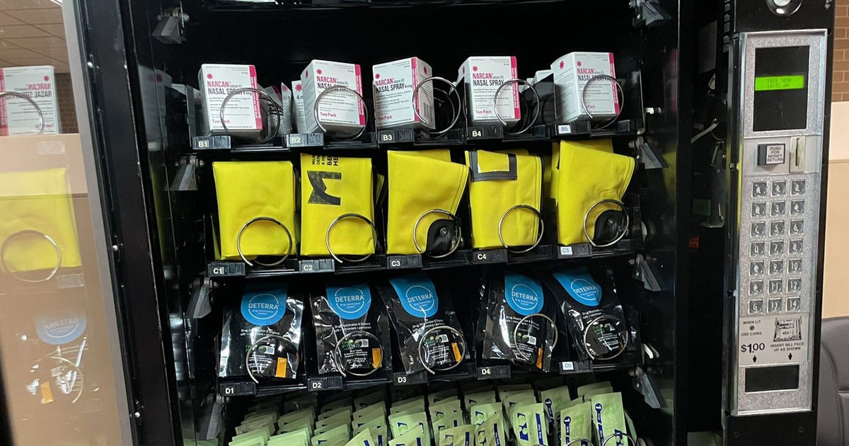 Aggression Vending Machine Milwaukee Harm Reduction Vending Machines; combating opioid crisis ...