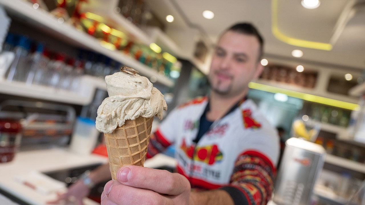 German ice cream parlor expands menu, offers cricket-flavored scoops