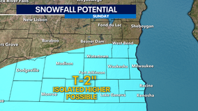 Another round of snow Sunday in southeast Wisconsin