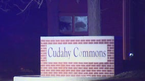 Cudahy apartment building fire; 1 taken to hospital