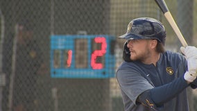 Brewers adjusting to MLB's new pitch clock