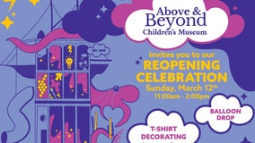 Above & Beyond Children's Museum reopening celebration