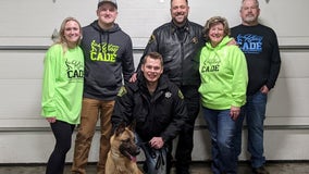 Dodge County K-9 Cade named after boy killed in crash