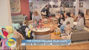 The Little Village Play Café; indoor play space and coffee shop