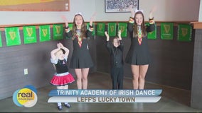 Trinity Academy of Irish Dance celebrating St. Patrick's Day