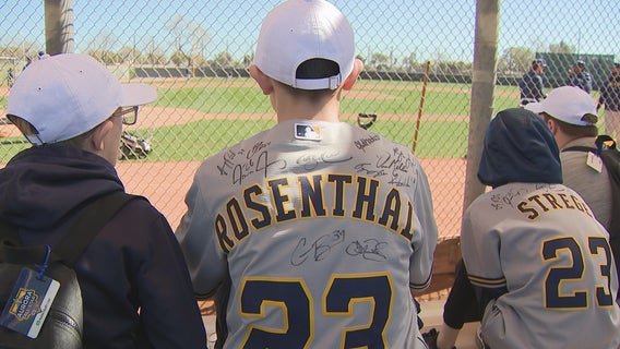 Brewers, Aurora Health Care make dream come true for kids