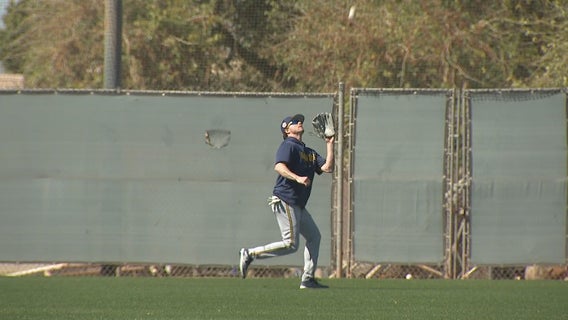 Brewers prospects issue a 'no-fly zone' in the outfield