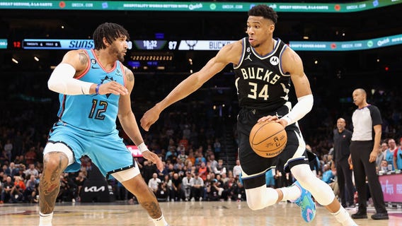 Bucks top Suns 116-104 for 50th win; clinch playoff spot