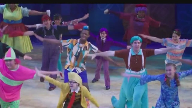 Todd Wehr Theater; The SpongeBob Musical on stage now