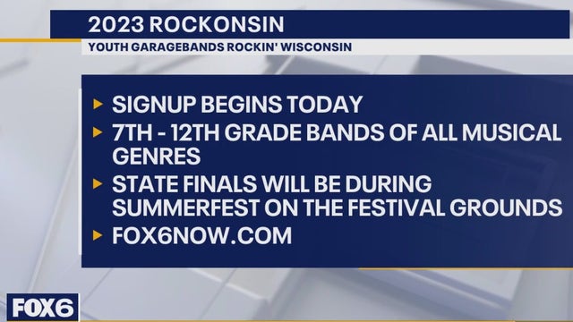 2023 Rockonsin; finalist bands compete, showcased at Summerfest