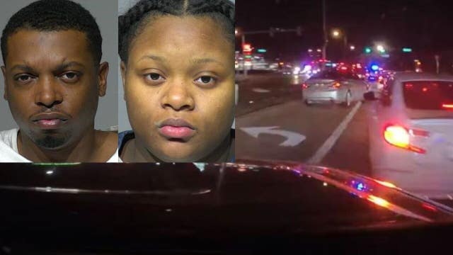 Wauwatosa Mayfair Road pursuits, baby in car, 2 charged