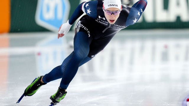 Wisconsin's Jordan Stolz, speedskating star at 18