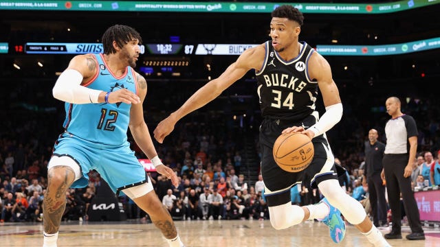 Bucks top Suns 116-104 for 50th win; clinch playoff spot