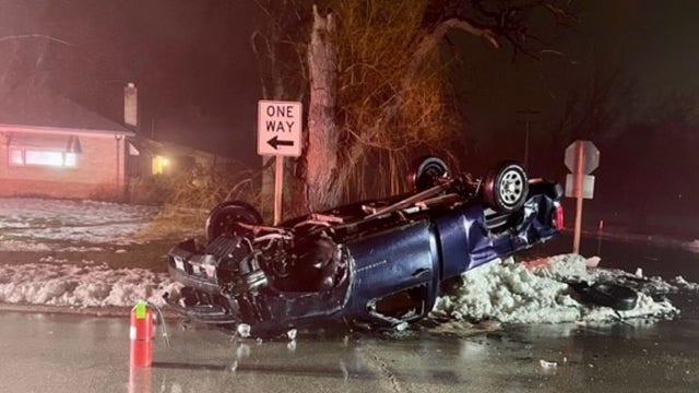 Mount Pleasant crash; driver arrested for OWI