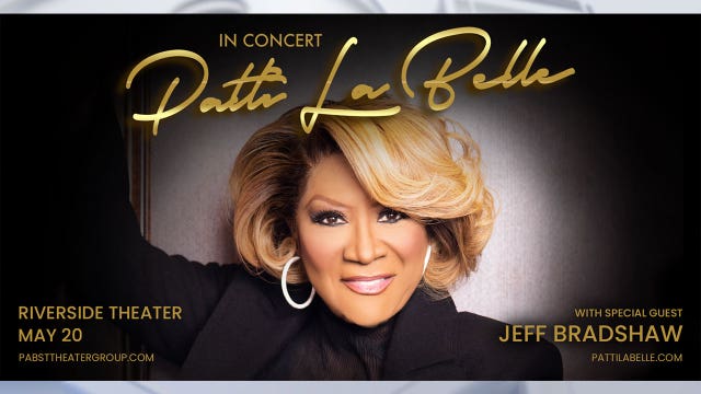 Patti LaBelle at Milwaukee's Riverside; entertainer returns May 20