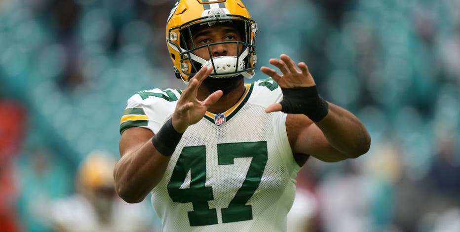 Packers re-sign OLB Justin Hollins to 1-year deal, per report - Acme  Packing Company