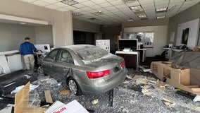 Car crashes into Verizon store in Fond du Lac; 5 hurt, driver arrested