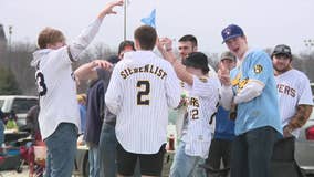 Milwaukee Brewers Opening Day; fans enjoy the return of baseball