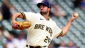 Shoulder surgery for Brewers' Ashby; could miss entire season