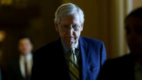 GOP leader Mitch McConnell returns to Senate after head injury