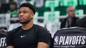 Giannis Antetokounmpo out, Game 3 against Heat with injury