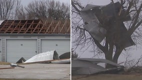Elkhorn tornado confirmed, storm damage scattered