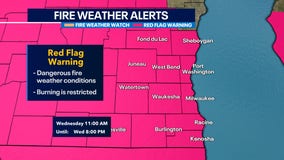 Southeast Wisconsin 'red flag warning' Wednesday; state of emergency declared