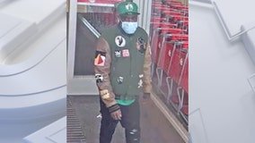 Menomonee Falls Target counterfeit money purchase, man sought