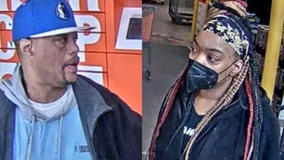 Menomonee Falls Home Depot theft; 2 people sought