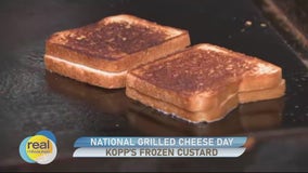 National Grilled Cheese Day; Kopp's Frozen Custard